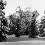 Cathedral Group, Tetons. Photograph by Harrison Crandall. PhotoId : 1991.4014.0001